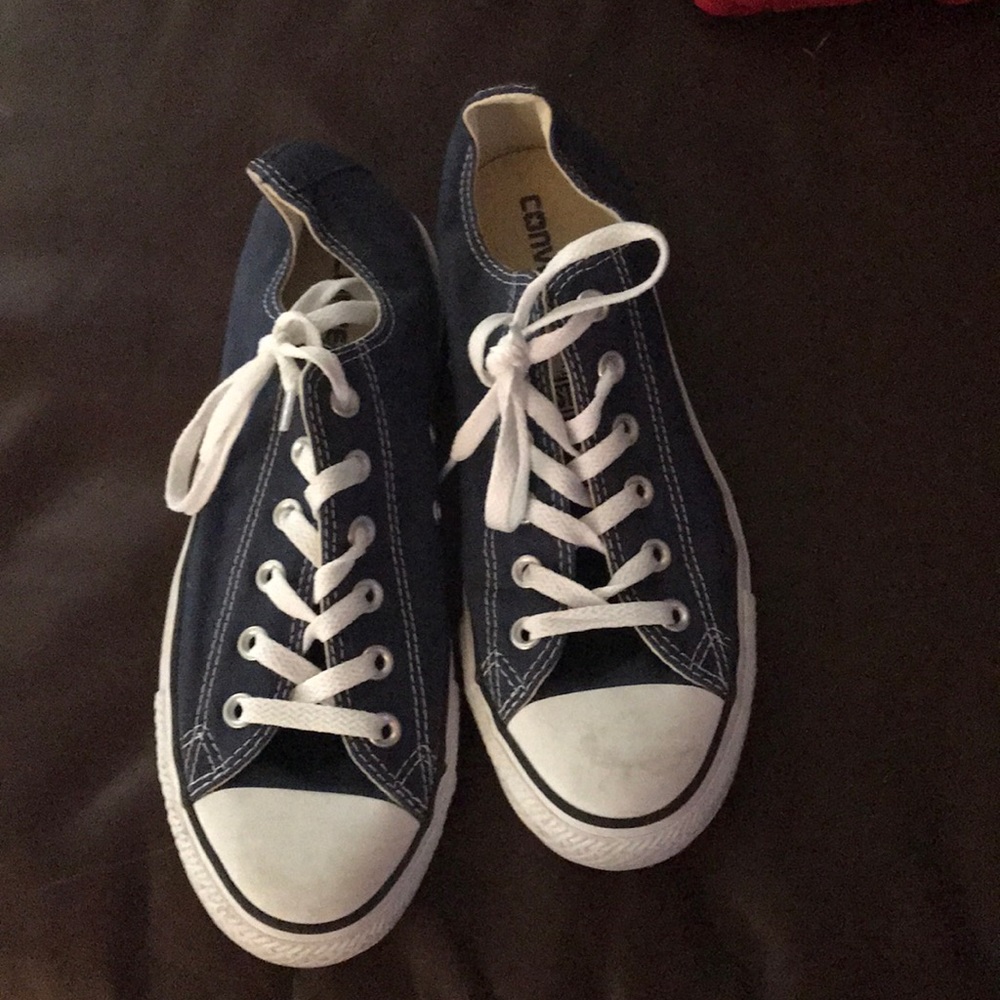 Navy Converse - Picture 2 of 2
